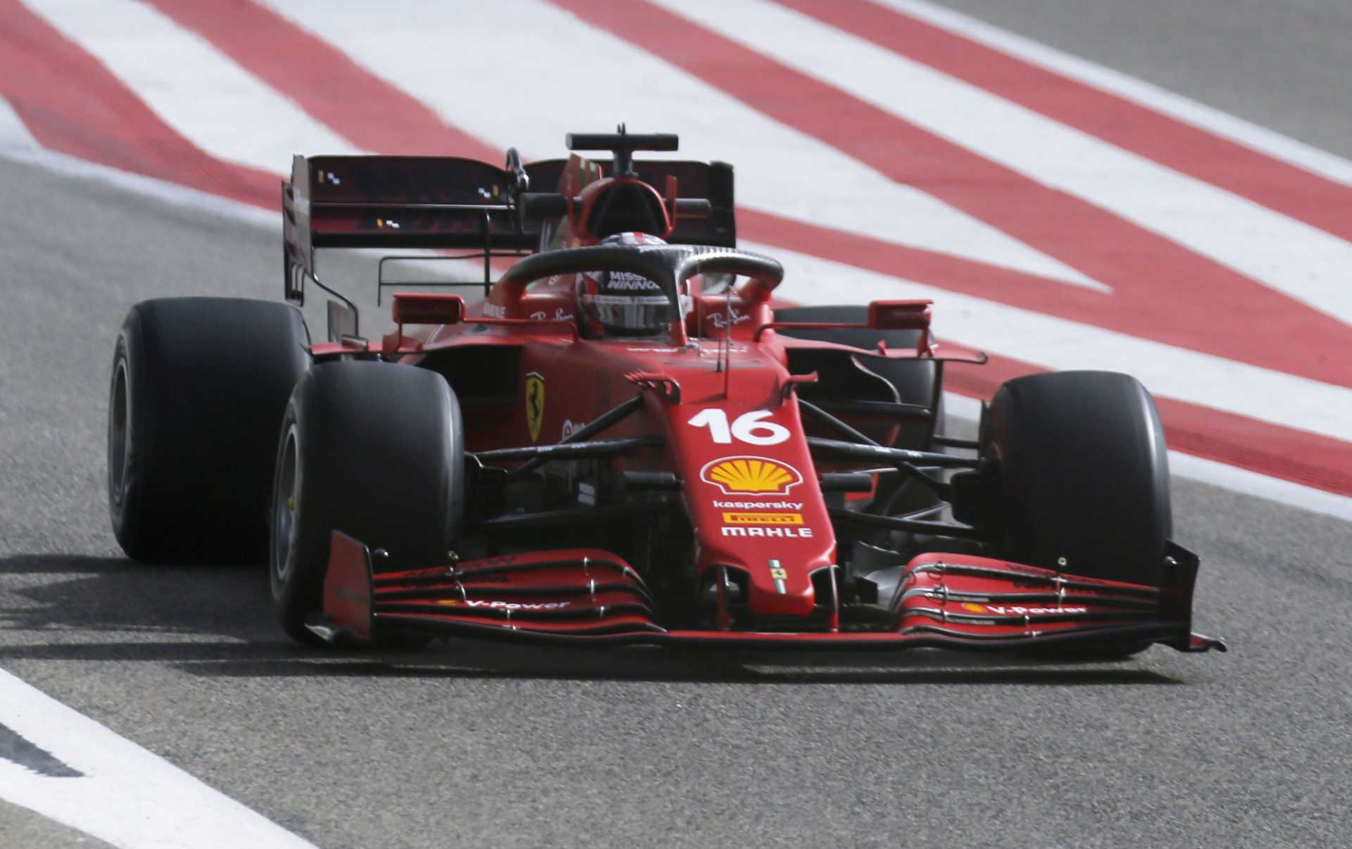Charles Leclerc en test pour Ferrari