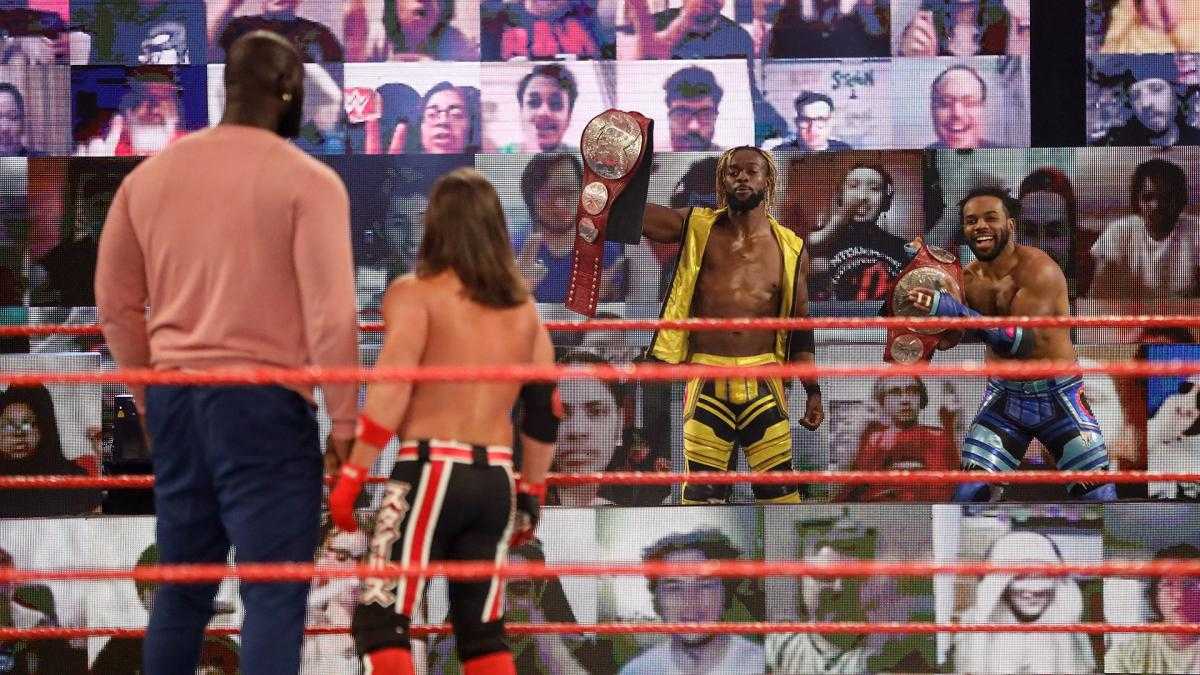 Bodyguard Omos d'AJ Styles peut-il lutter?  Le nouveau jour interroge son adversaire de Wrestlemania 37
