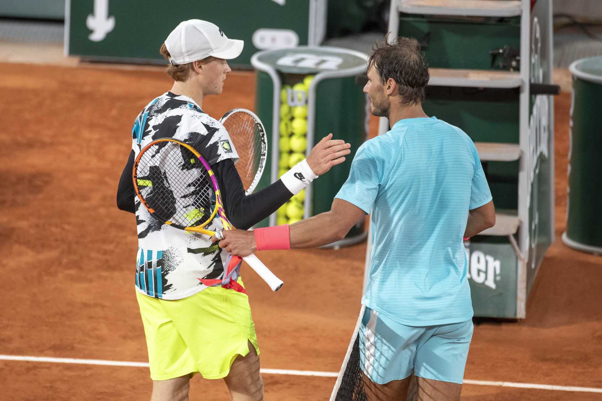Jannik Sinner décrit son expérience de pratique avec Rafael Nadal à l'Open d'Australie 2021