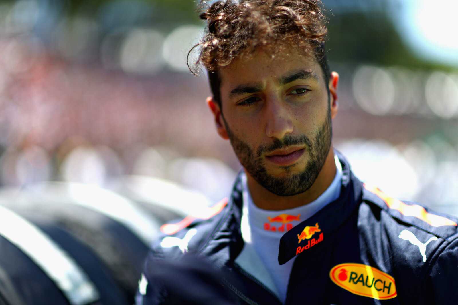 Pilote McLaren Daniel Ricciardo au GP du Brésil