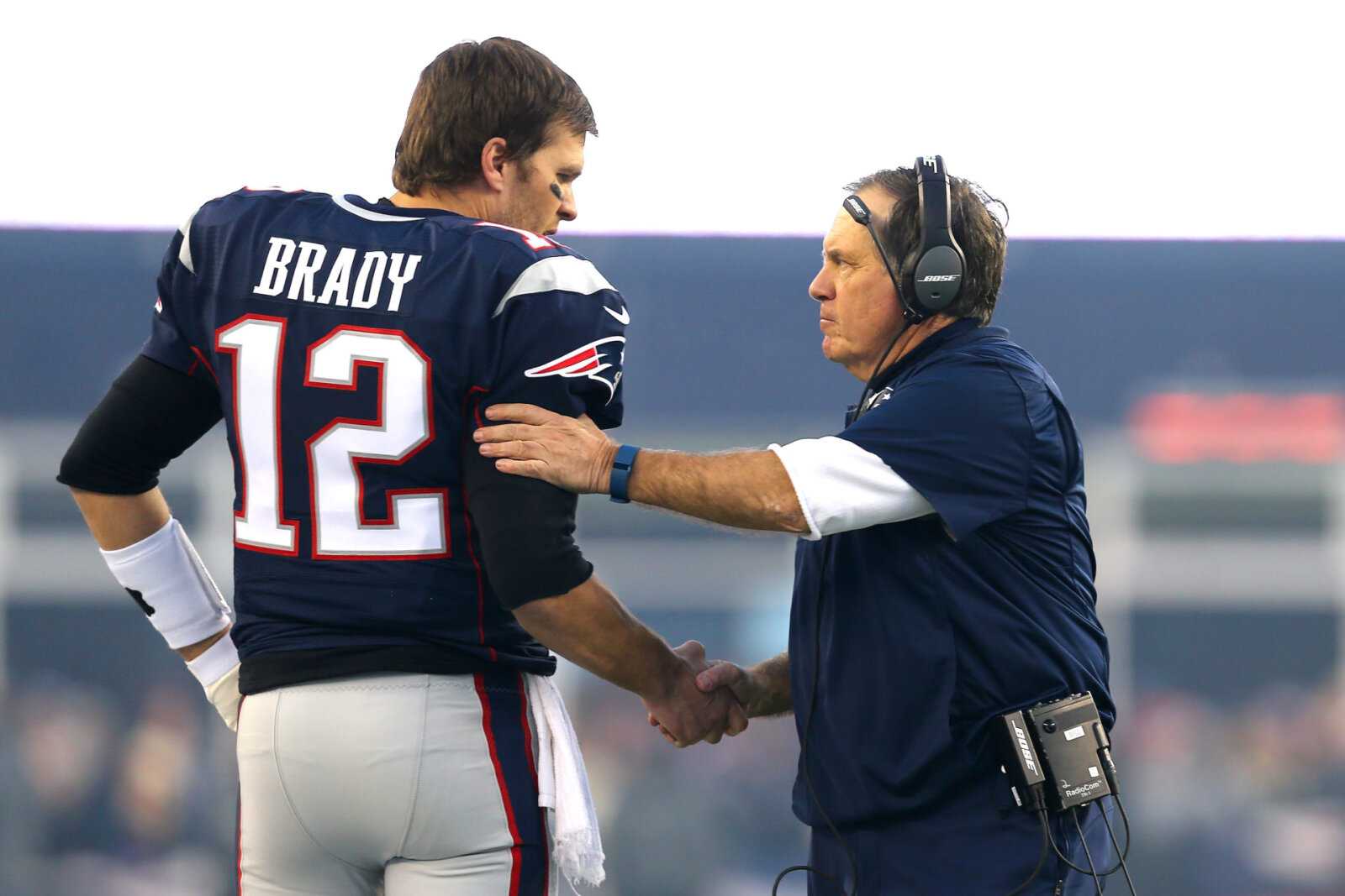 Bill Belichick et Tom Brady
