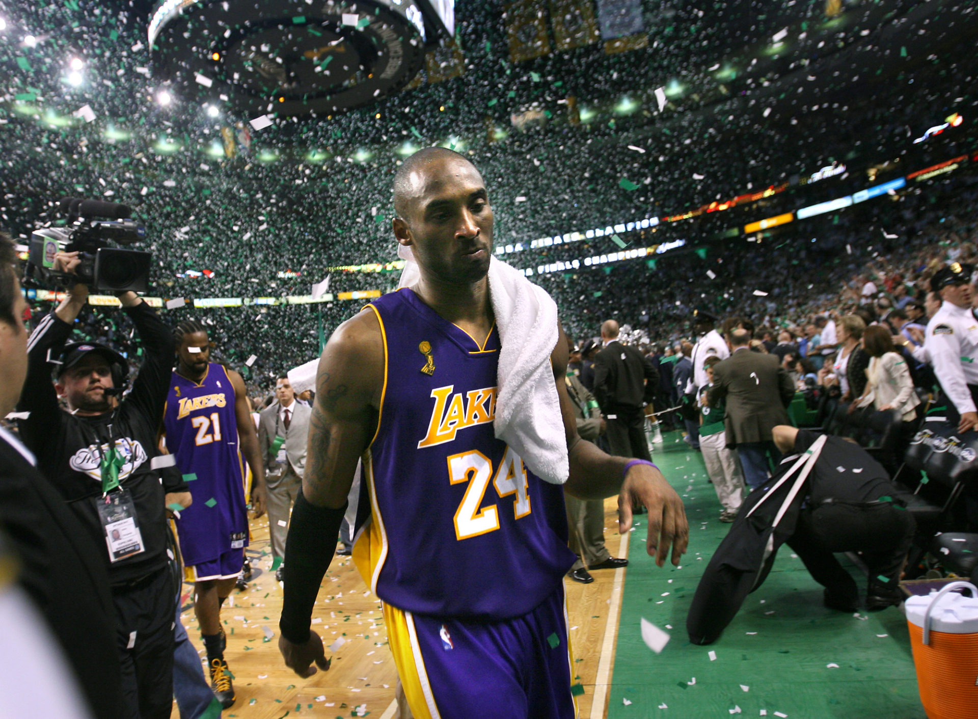 Légende des Los Angeles Lakers Kobe Bryant