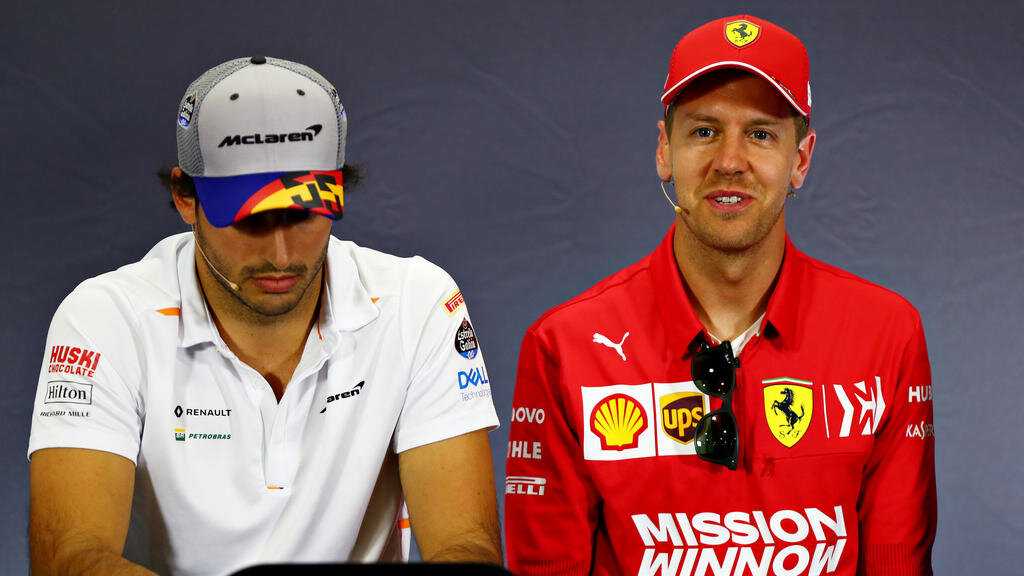 Carlos Sainz « un peu sous-estimé » – Sebastian Vettel