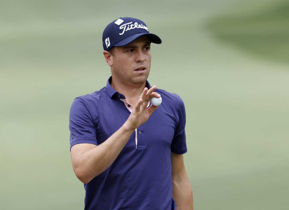 REGARDER: Le geste réconfortant de Justin Thomas gagne le respect des fans de golf