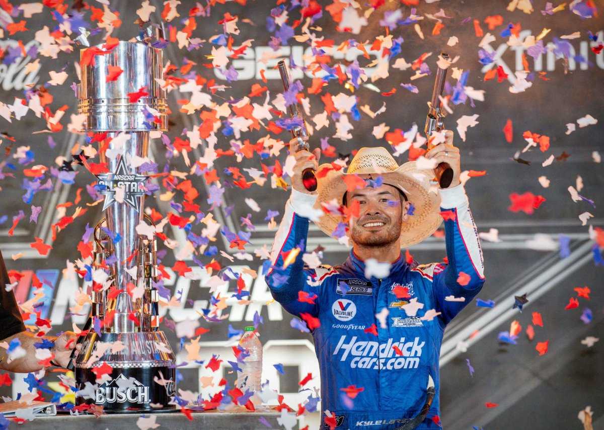 "Je me suis battu avec acharnement" - Kyle Larson sur sa victoire NASCAR All-Star au Texas