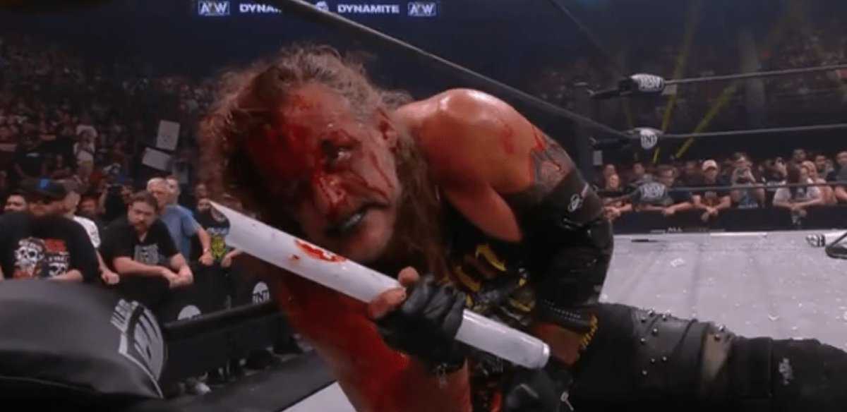 Chris Jericho bat Nick Gage dans une bataille extrêmement sanglante sur AEW Dynamite: Fight for the Fallen