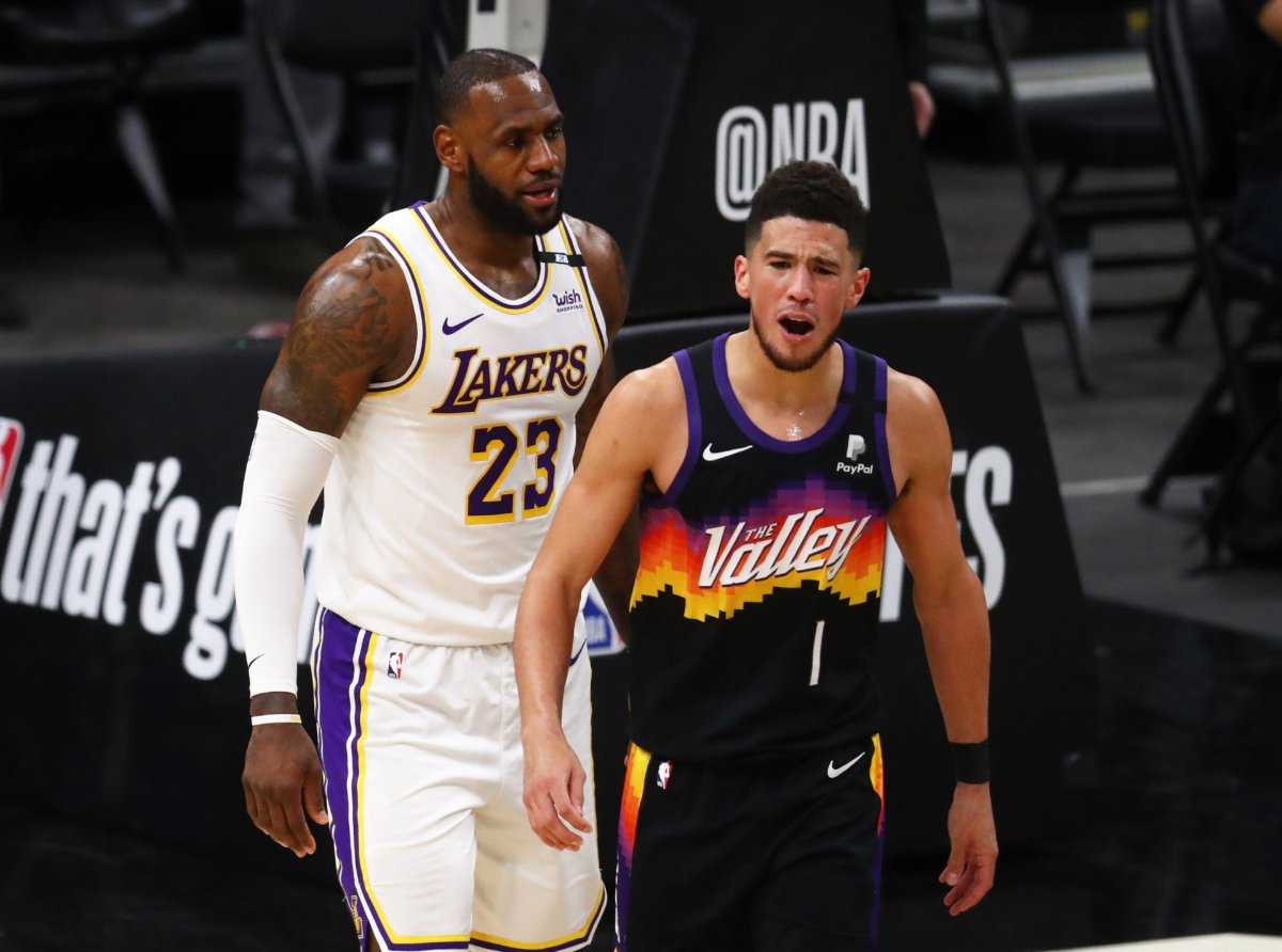 « Heureux que nous ayons eu ces deux pertes » : Devin Booker explique comment la série des Lakers a aidé les Phoenix Suns à grandir