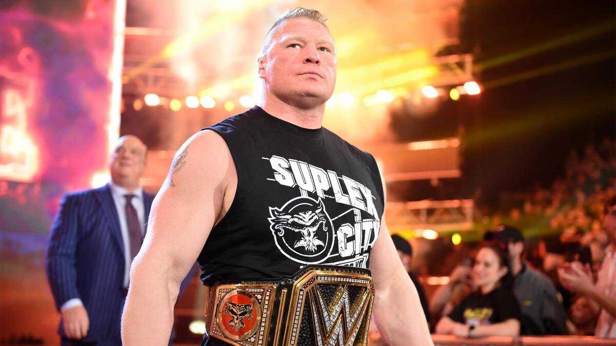 AEW Superstar veut mettre la main sur l'ancien champion de la WWE Brock Lesnar
