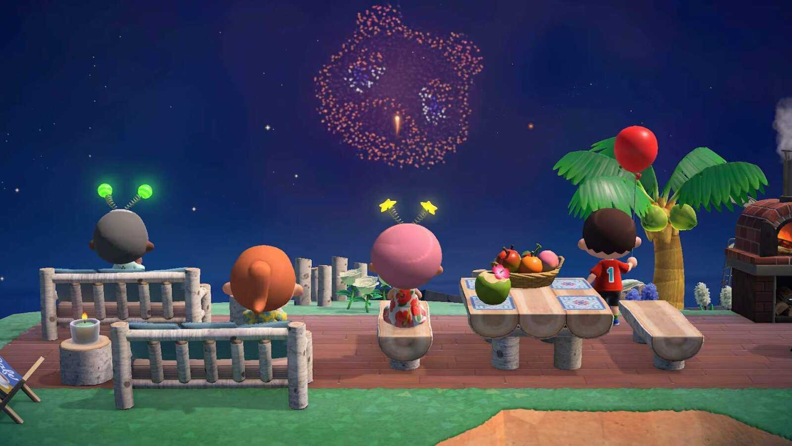 Animal Crossing New Horizons: tout ce que vous devez savoir sur la mise à jour des feux d'artifice d'août 2021