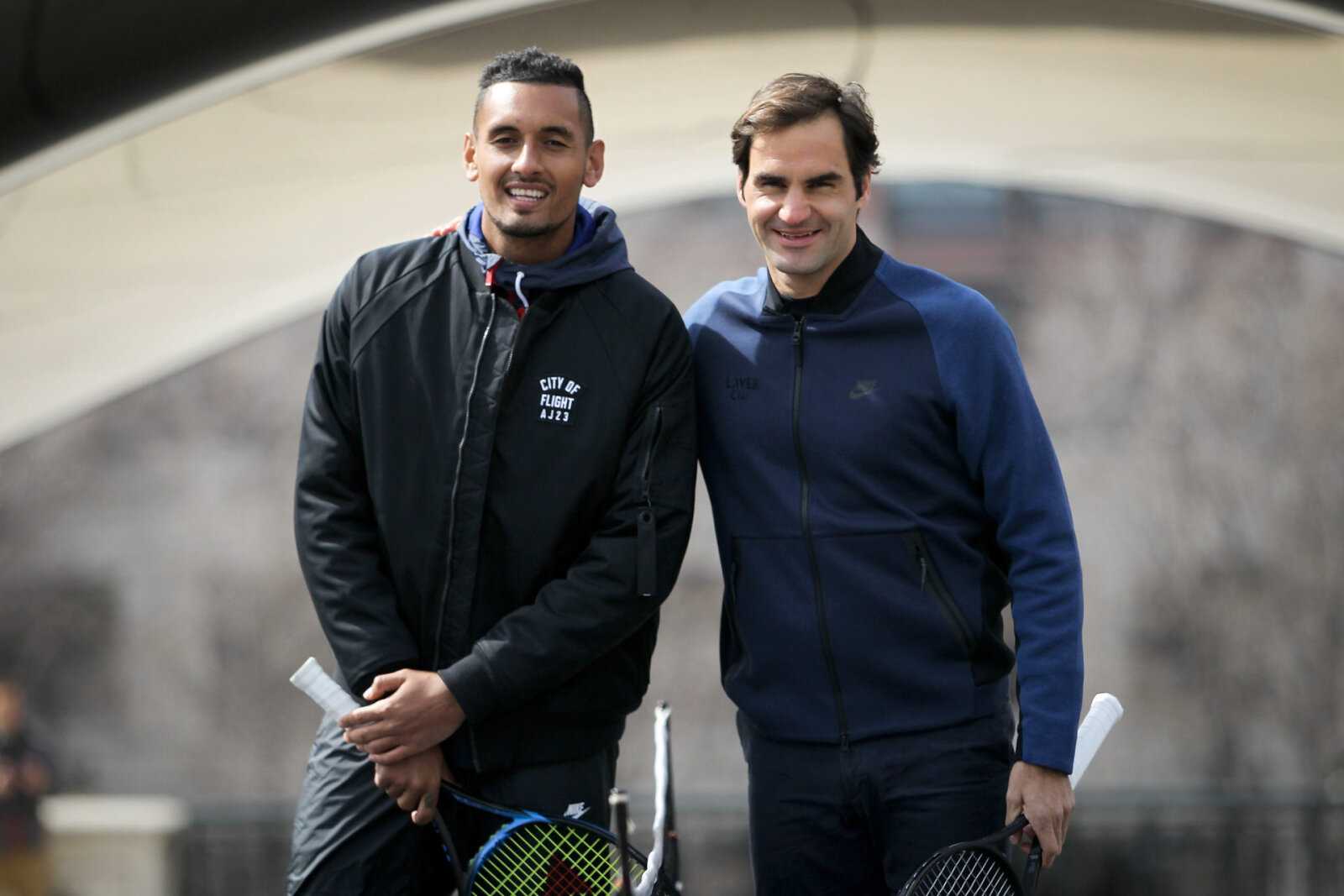 "Get Better Goat": Nick Kyrgios, Juan Martin del Potro et d'autres envoient de l'amour à Roger Federer après son annonce d'escale