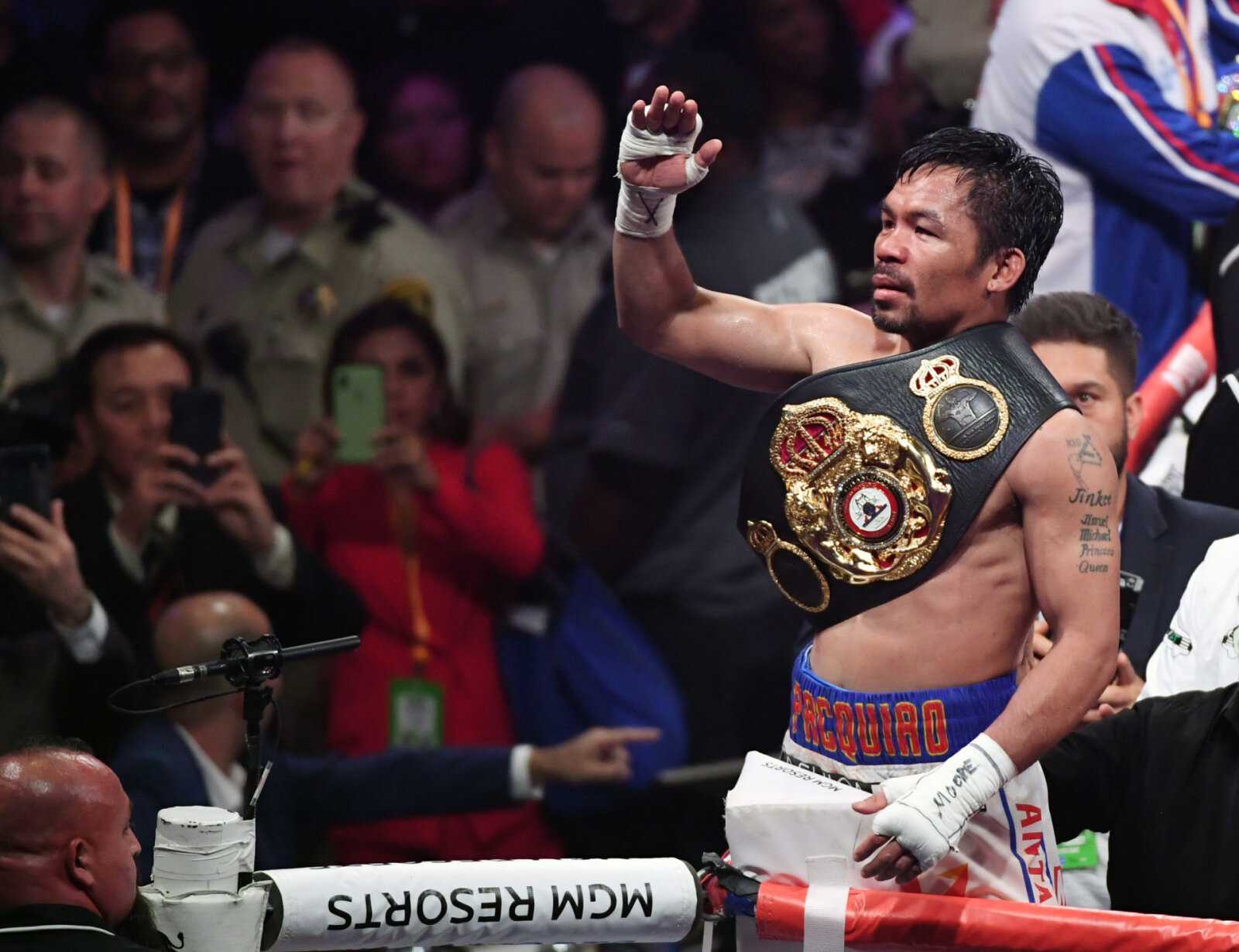 Manny Pacquiao contre Yordenis Ugas WBA Rankings: Où se situent actuellement les deux boxeurs dans la division des poids welters?