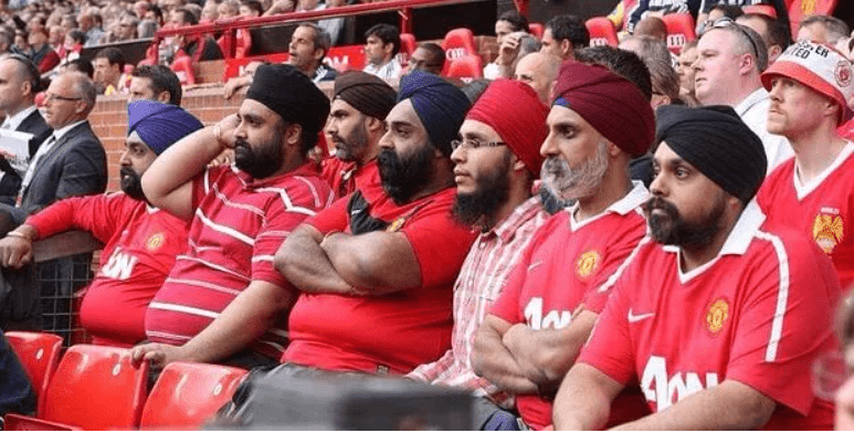 VIDÉO : des "Singhs" emblématiques repérés lors d'un match contre Manchester United après près d'une décennie