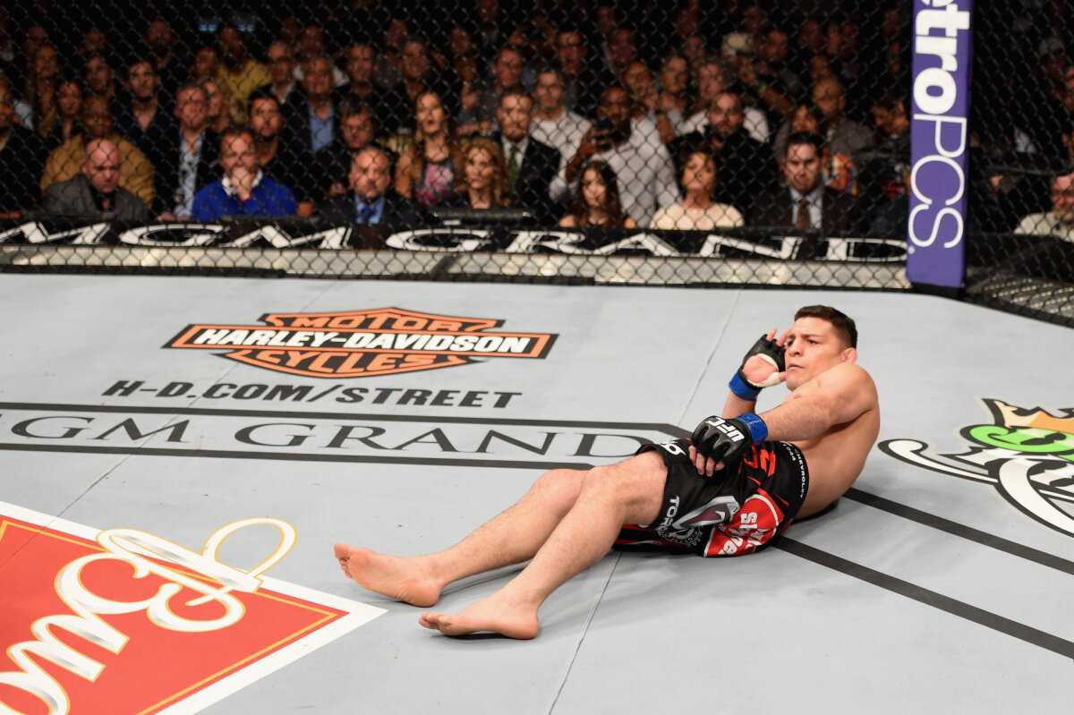 Que s'est-il passé lorsque Nick Diaz a combattu Anderson Silva à l'UFC 183 lors de sa dernière apparition à l'UFC
