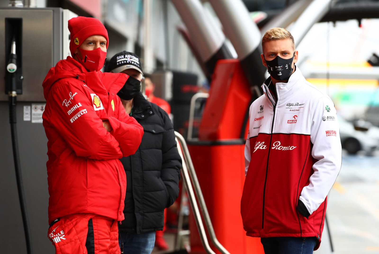 REGARDER: Sebastian Vettel et Mick Schumacher, les amis de la F1, arrivent ensemble à vélo à Zandvoort
