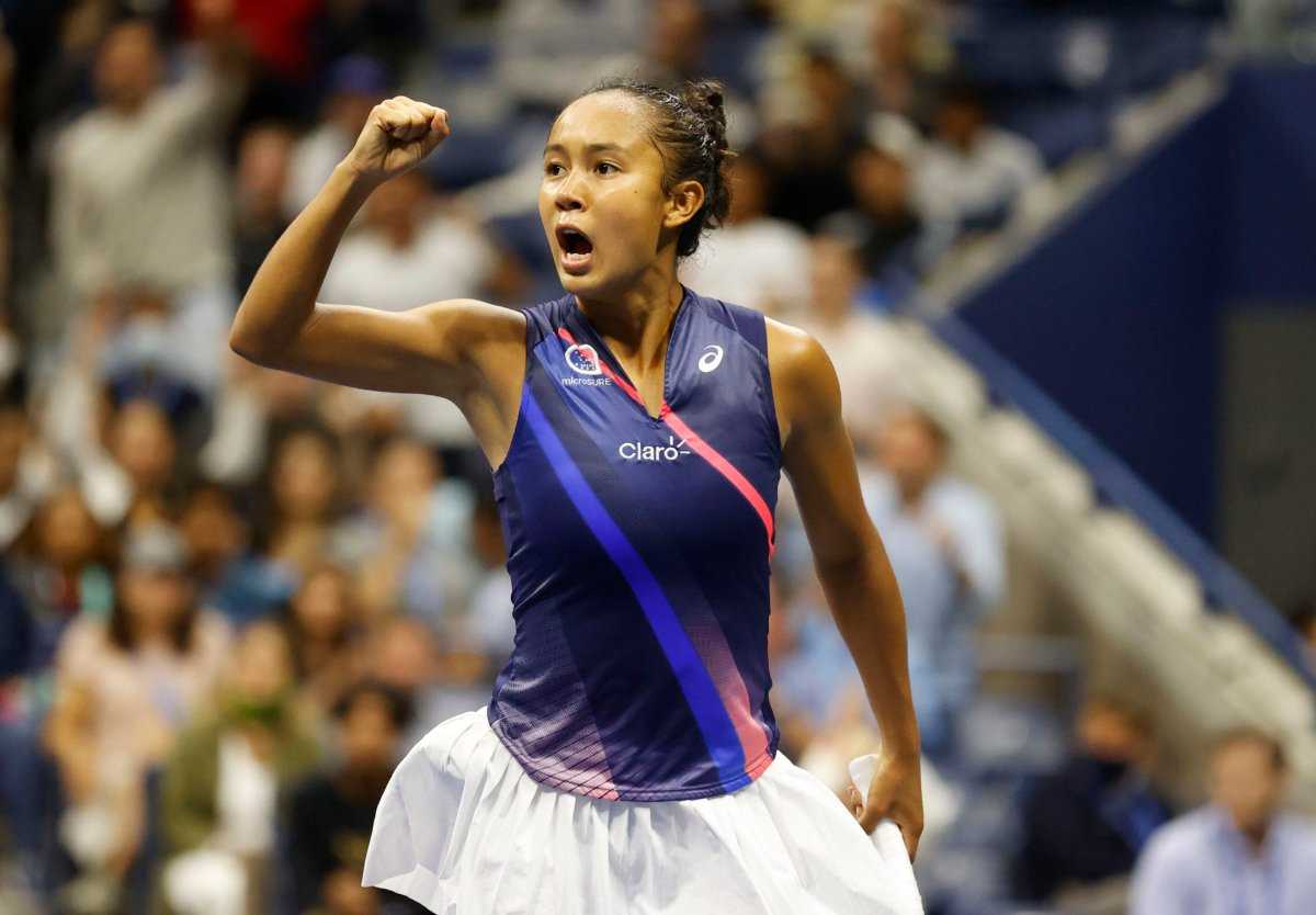 Un jeune de 18 ans qui a battu Naomi Osaka à l'US Open 2021, connaît la nationalité de Leylah Fernandez