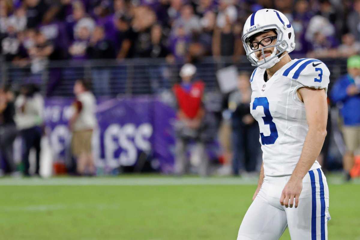 Indianapolis Colts Kicker accuse une blessure à la hanche de mauvaise performance ;  Twitter divisé en autant d'appels « Bullsh*t »