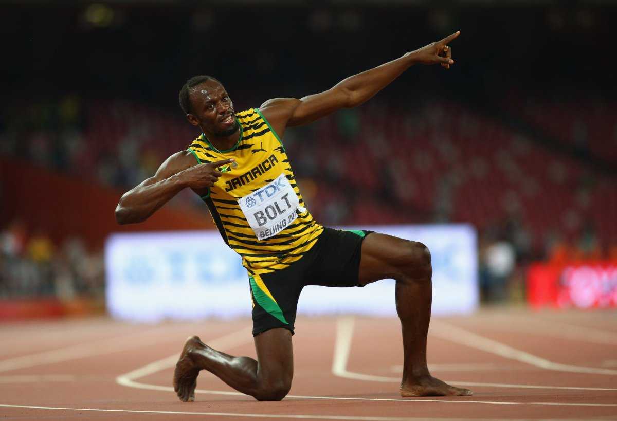 Quelle est l'histoire derrière la pose emblématique d'Usain Bolt pour la  victoire ?