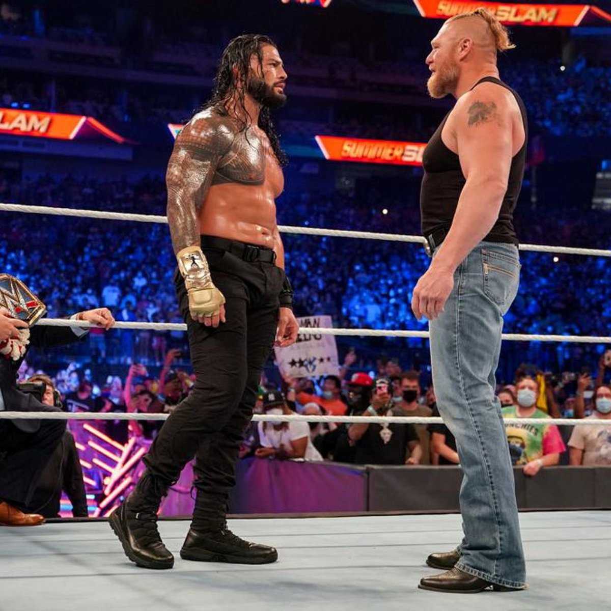 Brock Lesnar vs Roman Reigns: taille, poids, record, comparaison des statistiques face à face