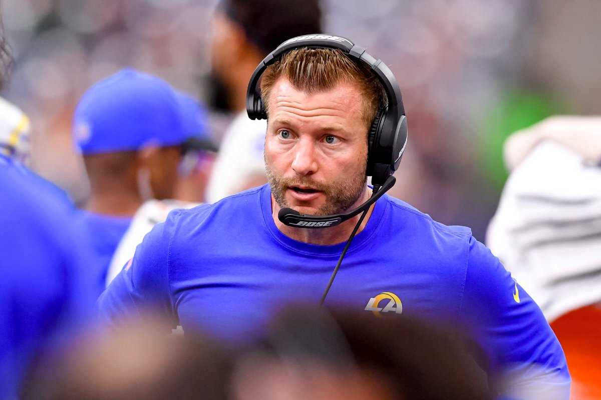 "Ce n'était pas une bonne décision": l'entraîneur des LA Rams, Sean McVay, assume la responsabilité de l'échec de la tentative de faux but sur le terrain