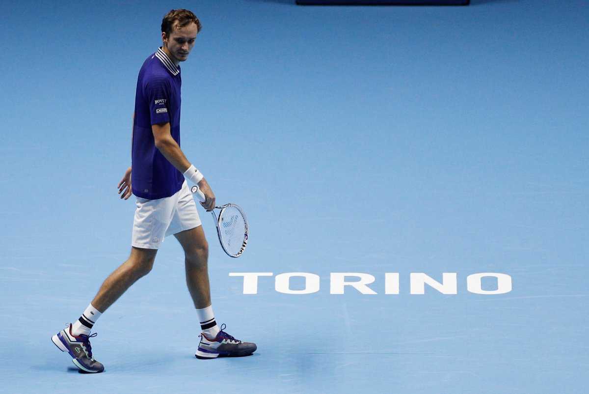 "Pas un challenger": Daniil Medvedev vexé par les Ball Boys lors des finales ATP 2021