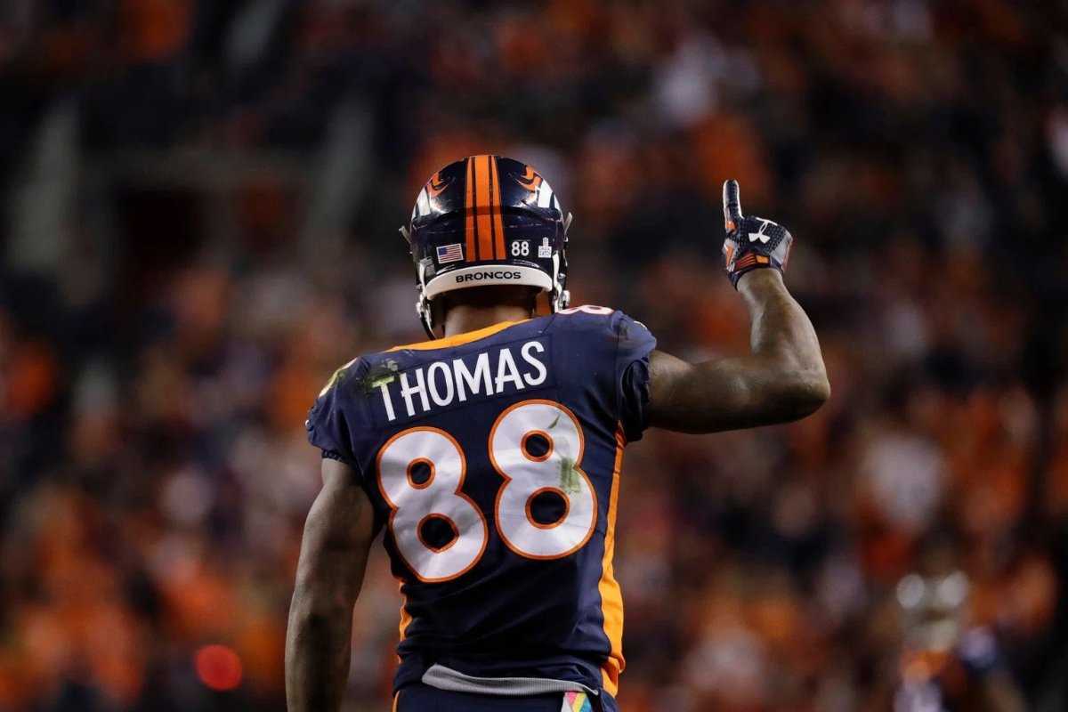 Les Broncos de Denver rendront hommage à Demaryius Thomas dans une mode unique