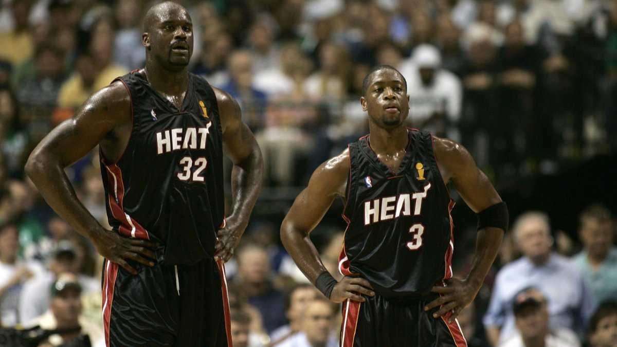 Heat Legend admet que Shaquille O'Neal était initialement fou de Dwyane Wade : « Nous allons faire de lui le premier ici.  Point final"