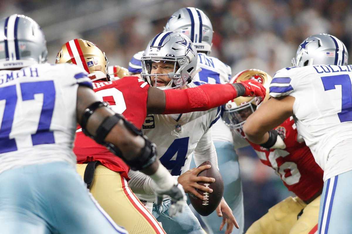 Le plus grand haineux de LeBron James déchire l'arbitre de la NFL pour avoir ruiné la course des Cowboys de Dallas: "Est-ce la faute des Cowboys si l'arbitre n'était pas capable de suivre le jeu?"