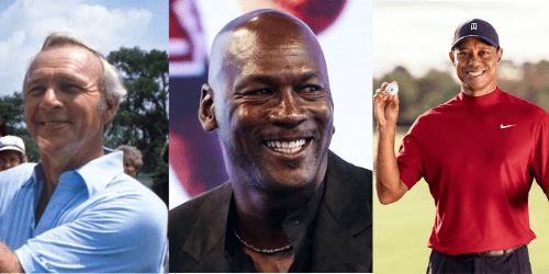 1 L'homme est la raison derrière la richesse massive de Michael Jordan, Tiger Woods et Arnold Palmer