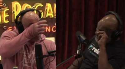 Joe Rogan et Mike Tyson ont fondu en larmes en regardant l'interview d'après-combat de Rose Namajunas lors de l'UFC 261