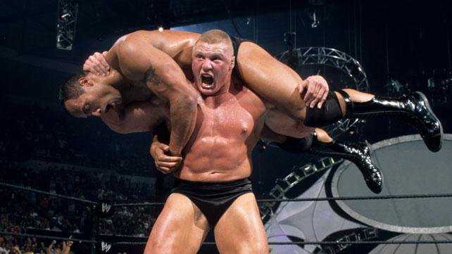 REGARDER: Brock Lesnar montre son incroyable timing dans le Ring Against The Rock