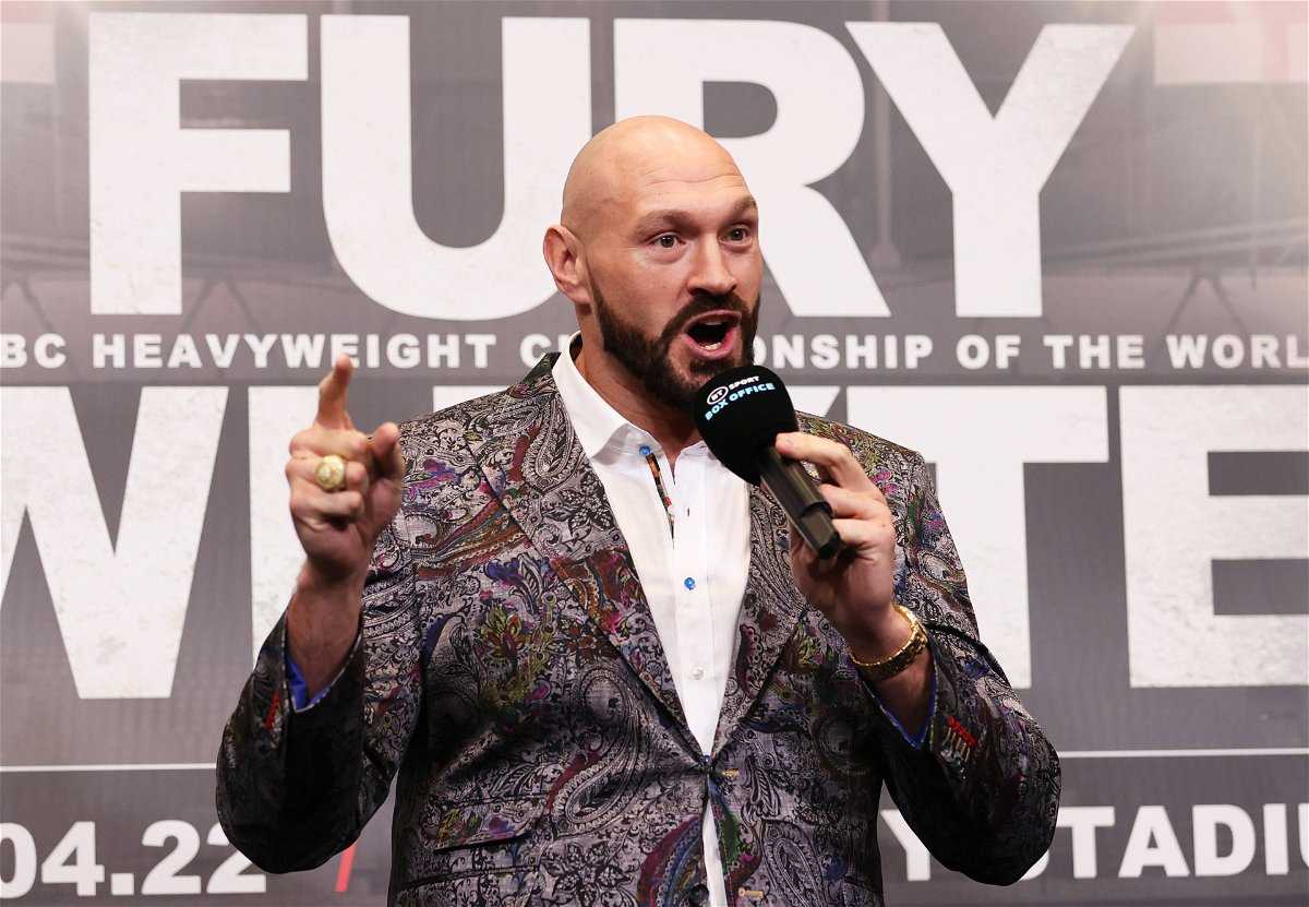 Tyson Fury lance une bombe massive au retour de la WWE et ce n'est pas pour le spectacle de Cardiff
