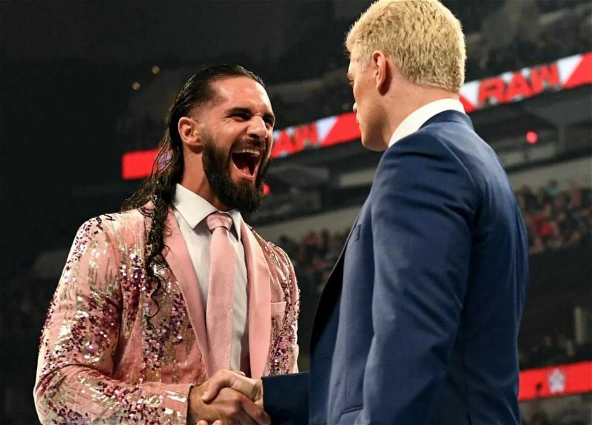 "Vous et vos petits amis avez essayé de démolir ce que j'ai construit": Seth Rollins s'intéresse aux lutteurs AEW dans Unhinged Rant sur Cody Rhodes