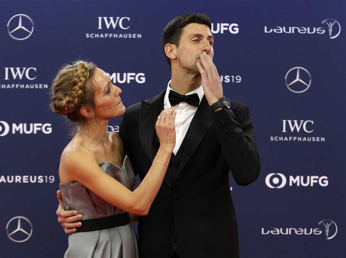 « À la chaleur de notre famille » – Novak Djokovic envoie des vœux à sa femme lors de sa journée spéciale