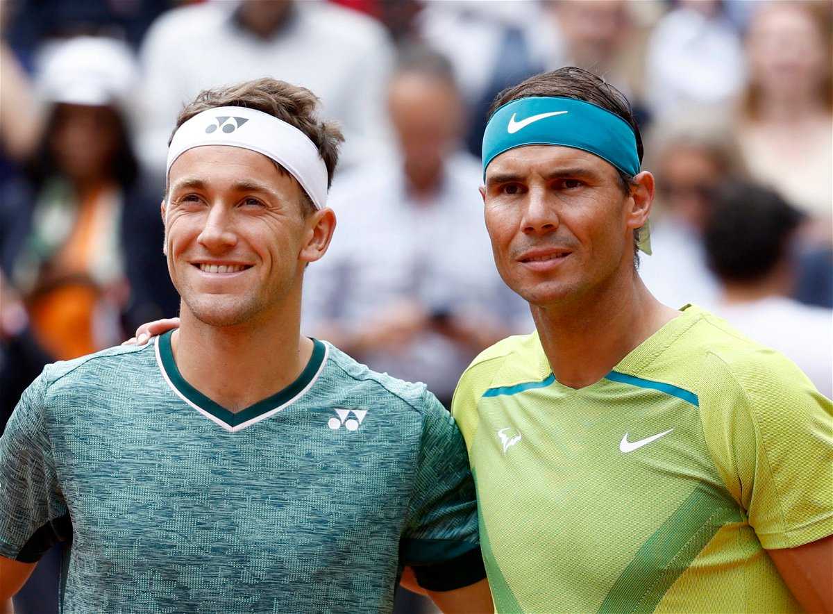 "Emmenez-moi dans votre académie à bras ouverts" - Le finaliste de l'Open de France 2022, Casper Ruud, exprime sa profonde gratitude à Rafael Nadal et à sa famille
