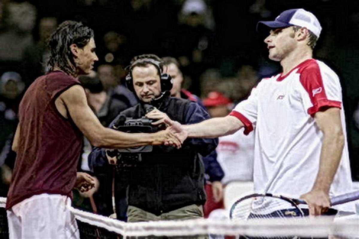 "Fier d'être un tremplin" - Andy Roddick réagit avec joie après que Rafael Nadal ait révélé un moment déterminant pour sa carrière
