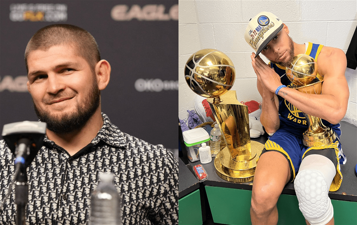 "J'adore ce moment entre Steph et Q" - Les pros de l'UFC, dont Khabib Nurmagomedov et Nate Diaz, réagissent à la victoire de Stephen Curry et des Golden State Warriors en finale de la NBA