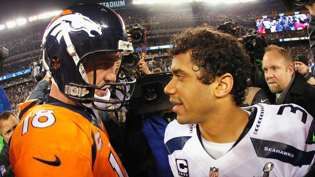"Je dois garder ce front en arrière": Russell Wilson rejoint Tom Brady pour rôtir la légende de la NFL Peyton Manning