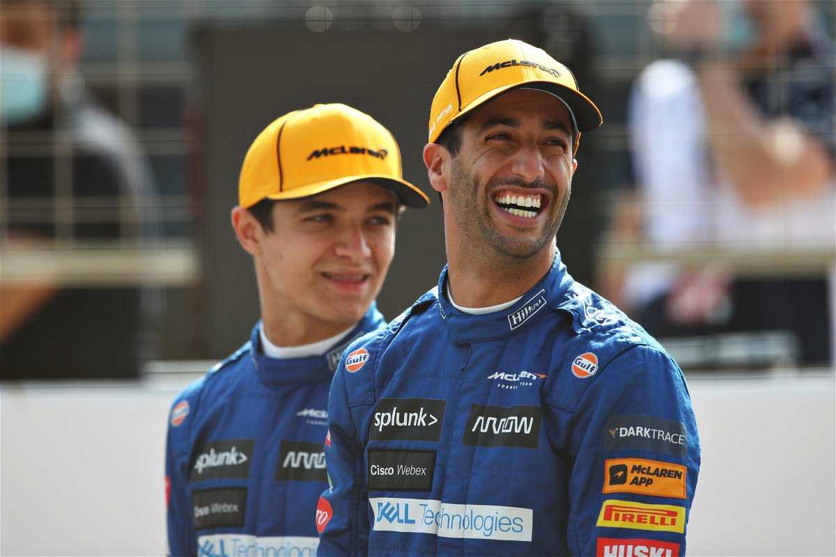 REGARDER: Lando Norris masque la douleur de McLaren F1 avec un geste hilarant chez Daniel Ricciardo à Montréal