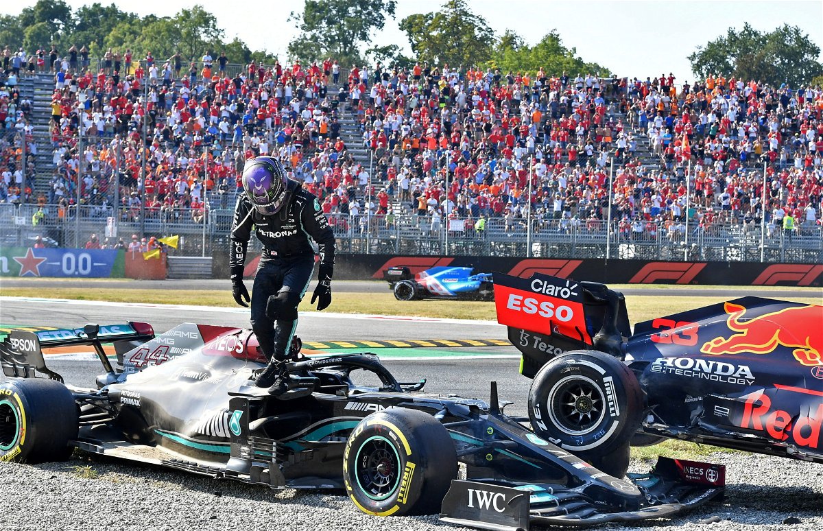 F1 Halo sauve encore une fois la journée alors que Lewis Hamilton-Max Verstappen comme un crash au GP de Grande-Bretagne laisse les fans choqués