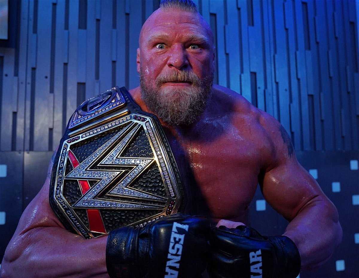La légende de la WWE insulte Brock Lesnar en le qualifiant de "pitbull enragé infecté par la rage"