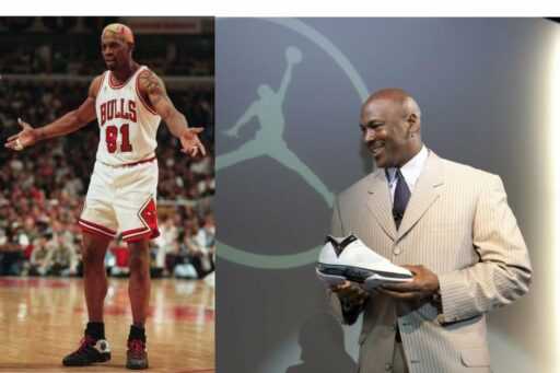 Contrairement aux 3 milliards de Nike Riches de Michael Jordan, la fashionista sauvage Dennis Rodman n’a pas pu imiter le succès des baskets