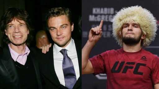 Les stars hollywoodiennes Leonardo DiCaprio et Mick Jagger ont été laissées pour compte par la légende de l’UFC Khabib Nurmagomedov alors qu’il obtenait de meilleures places lors d’un match de l’UEFA Champions League