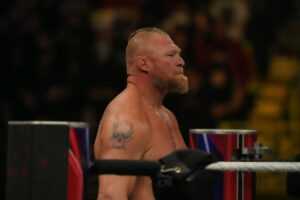Moment extrêmement rare où Brock Lesnar a douté de ses traits de bête avant d'affronter la légende de la WWE à WrestleMania