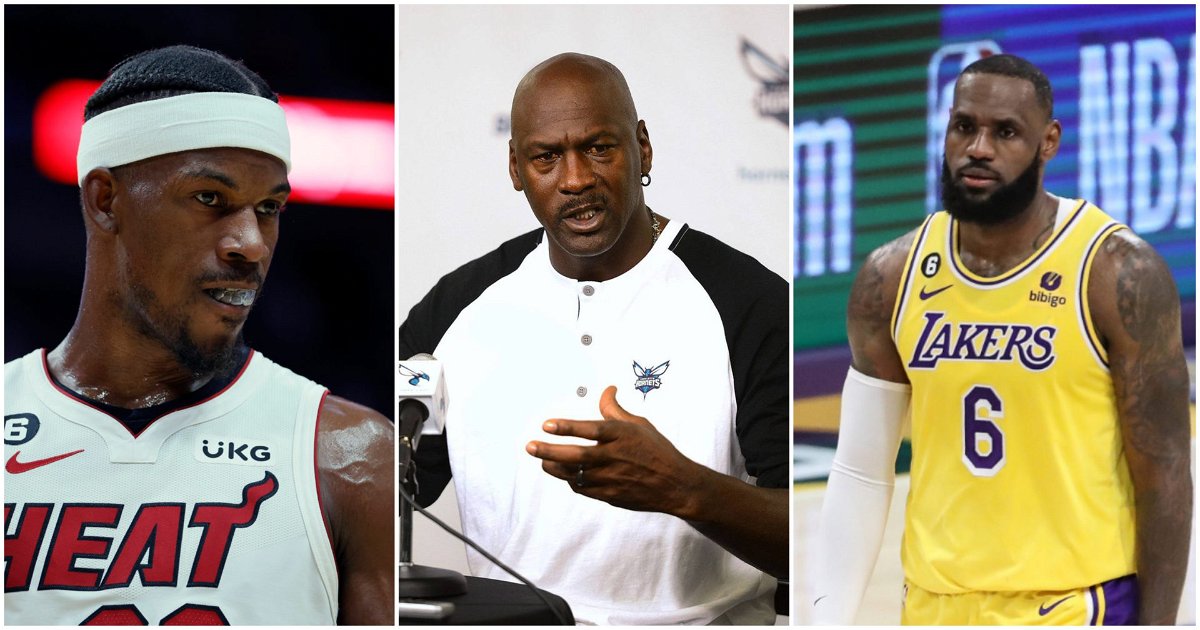 “A ** Busted” par Heats Star Jimmy Butler, Bucks Star dessine des parallèles avec LeBron James et Michael Jordan