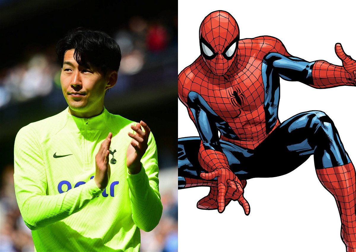 Son Heung-min, le joueur vedette de l'équipe de football préférée de Tom Holland, obtient une apparition spéciale dans l'oeuf de Pâques dans le nouveau film Spider-Verse
