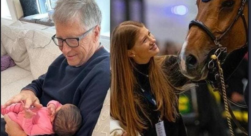 Un adorable moment entre le premier petit-enfant de Bill Gates, "Little L", et le cheval de sa mère, Jennifer Gates, fera de votre journée