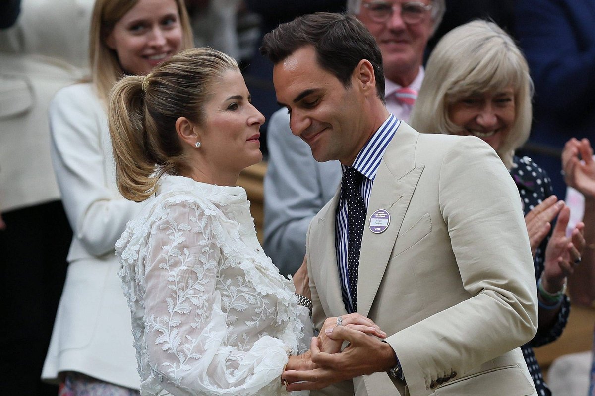 L’épouse du milliardaire Roger Federer, Mirka, fait étalage d’une