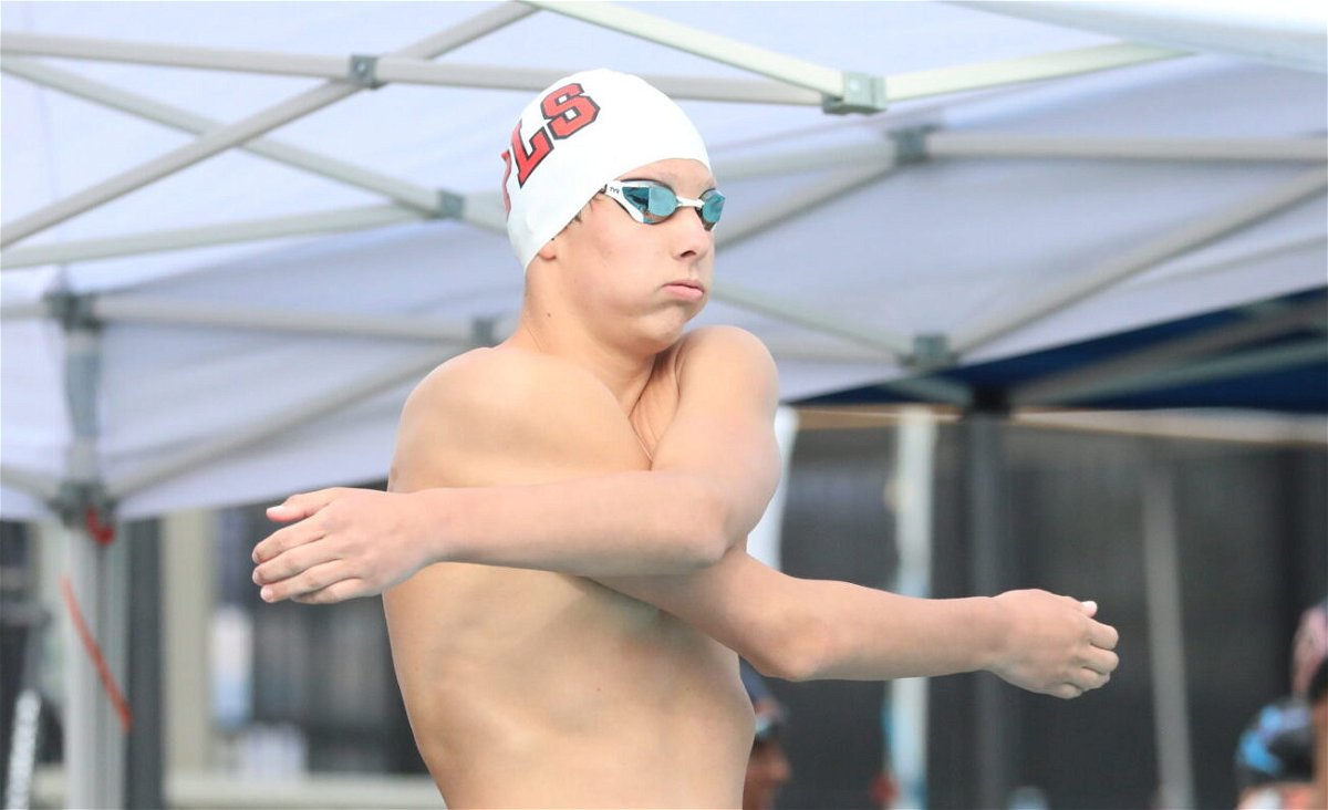 17000 jours plus tard, Luka Mijatovic, 14 ans, abandonne le succès de natation parfaite au Speedo Jr Nats
