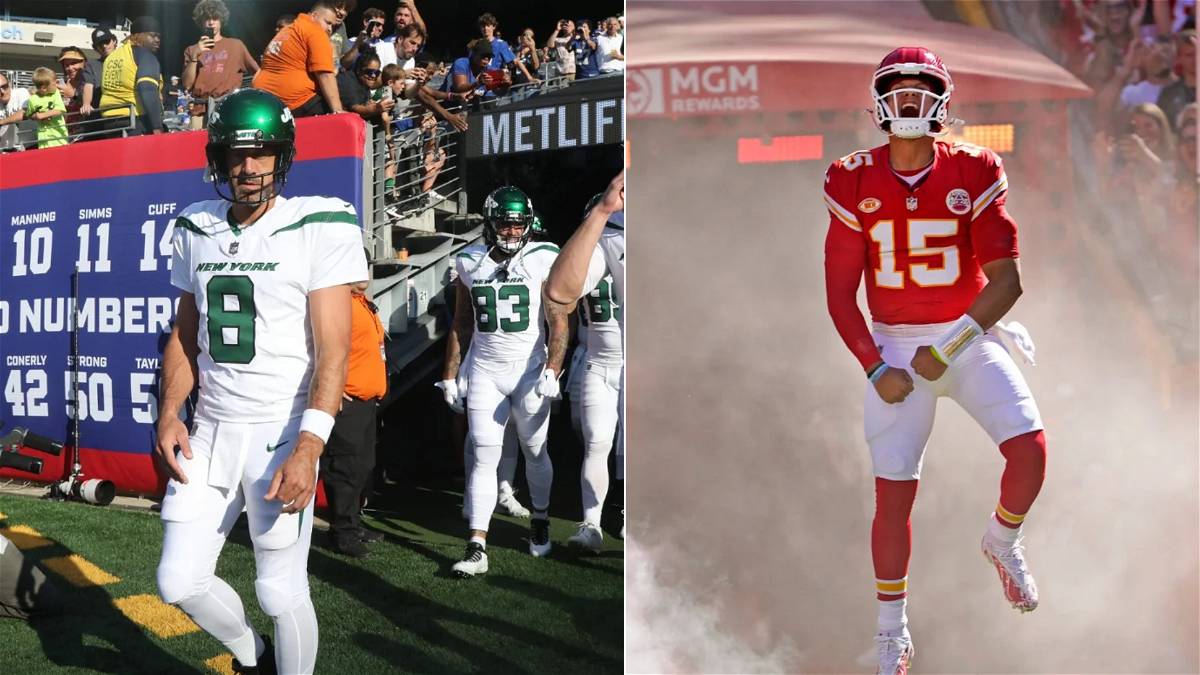 Jets contre Chiefs : Aaron Rodgers, blessé mais ininterrompu, fera-t-il sortir Patrick Mahomes du terrain de la NFL avec son apparition dans MetLife ?