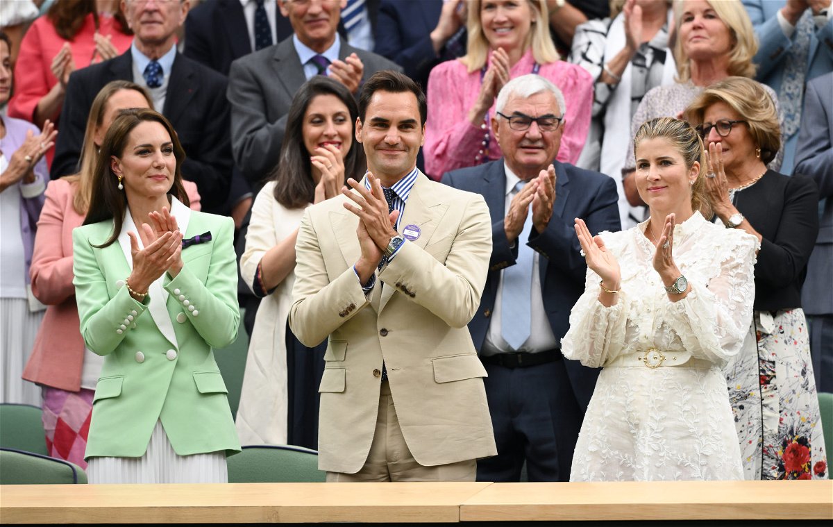 La beauté américaine du tennis de 30 ans revisite un souvenir affectueux de Roger Federer alors que l’apparition surprise de Kate Middleton a conduit à « le rêve devenu réalité »